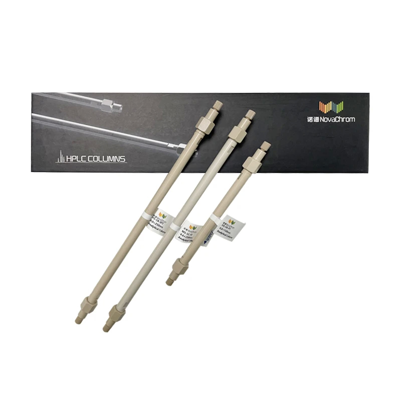 Nova Atom C8 5um Hplc ستون C18 ستون کروماتوگرافی برای تجزیه و تحلیل ترکیبات آلی