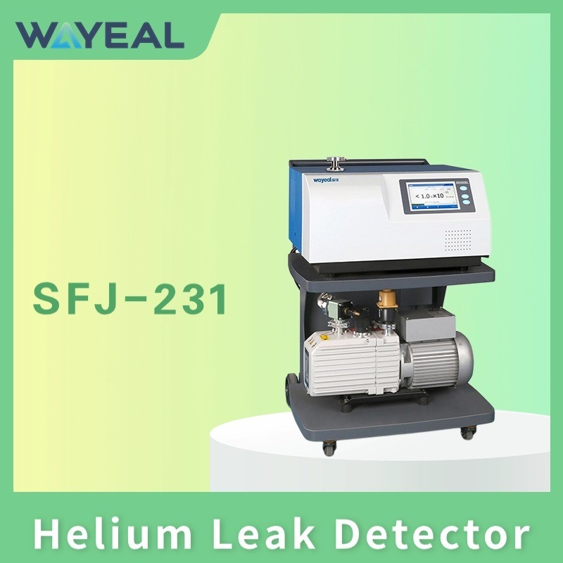 ماشین تشخیص گسست هلیوم (Waeal SFJ-231 Mobile Helium Leak Detector Machine) قیمت 5.0×10-13 پم3/ ثانیه