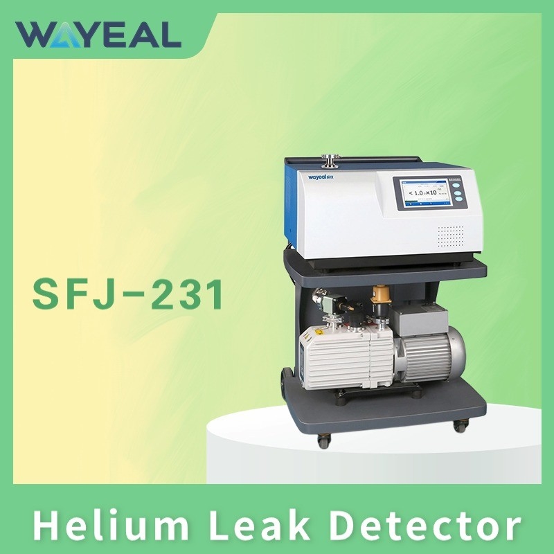Wayeal SFJ-231 2 دستگاه کشف نشت هلیوم برای کشف نشت های کوچک