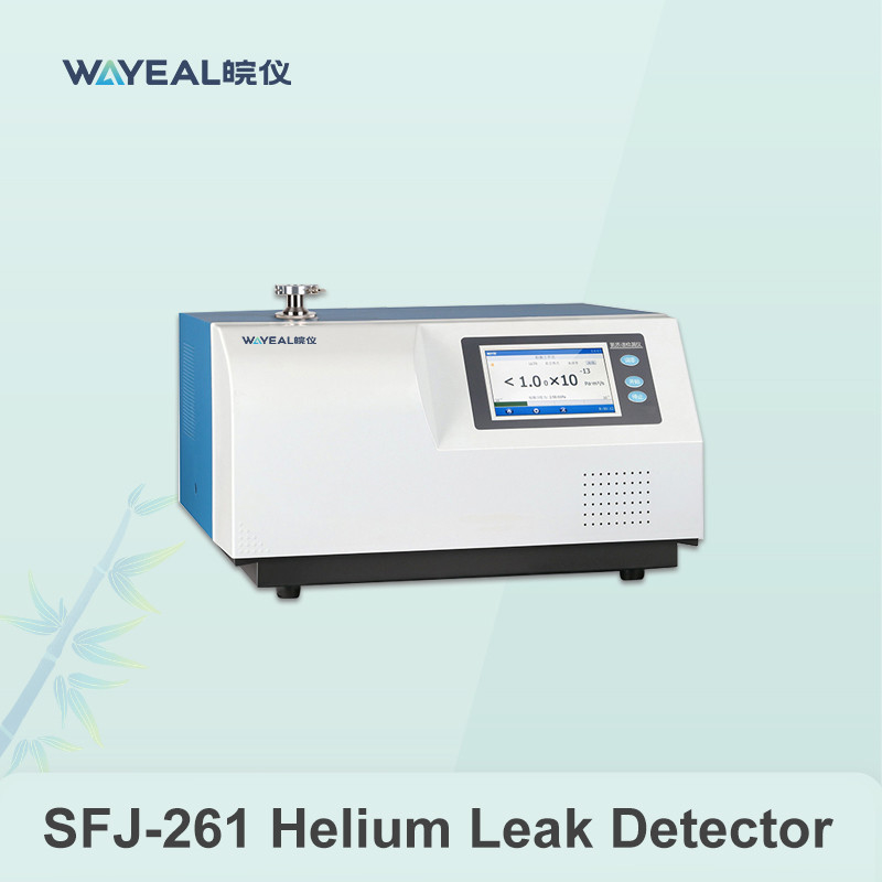 SFJ-261 هلیوم اسپکترومتر جرم آشکارساز نشت با خلاء و روش آزمایش sniffer