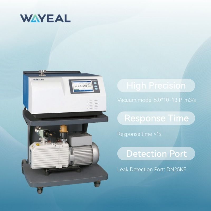 1500Pa هلیوم رسوب کش با زمان پاسخ دو منبع یون و رابط چند زبانی