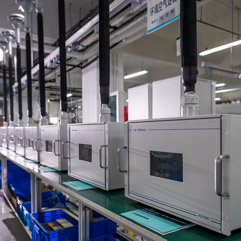 انباشته سیستم نظارت بر انتشار پیوسته آنالایزر گاز Cems برای SO2 NOX O2