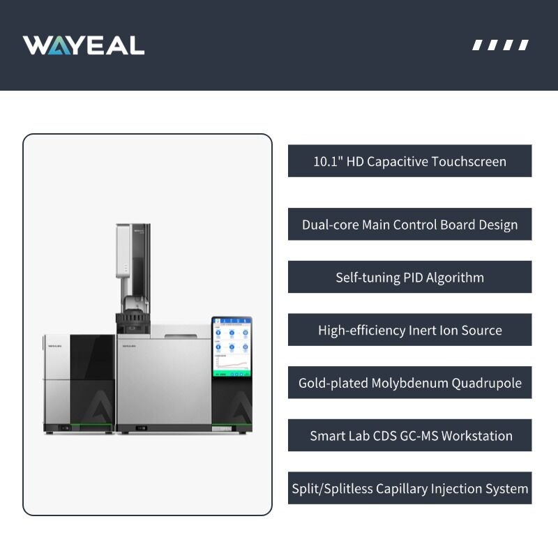 چین برند GM6100 گاز کروامتوگرافی سیستم طیف سنج جرم با 16 بیت تزریق