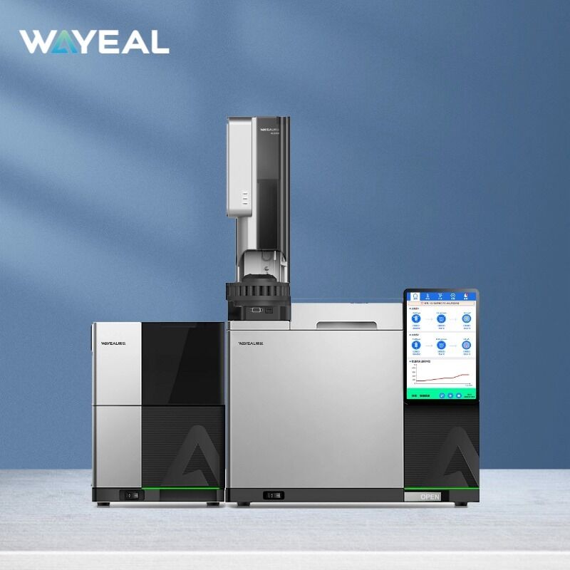 حداکثر نرخ گرمایش 75°Cmin کرماتوگرافی گازی طیف سنج جرم منبع برق 110240V ایده آل برای تجزیه و تحلیل دقیق شیمیایی