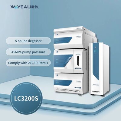 ابزار کروماتوگرافی مایع با عملکرد بالا 42MPa با UVD/ELSD/FLD/ELSD/RID