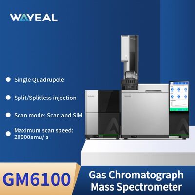 کیفیت GM6100 طیف سنج جرم کروماتوگرافی گاز GCMS با حداکثر سرعت اسکن 20000amu/s کارخانه